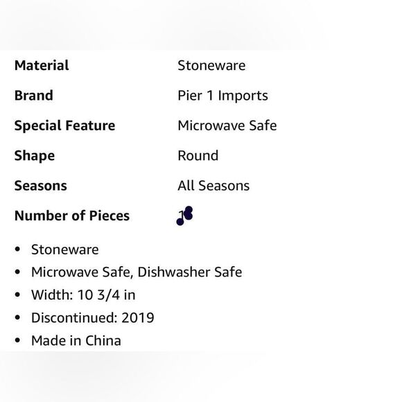 Martillo Pier 1 Imports Martillo Creme Brulee SET OF 2 DINNER Plates Hammered - Picture 10 of 11